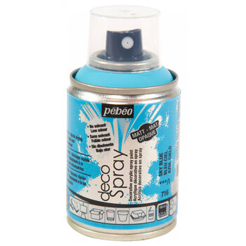 PEBEO Decospray Mat 100 Ml Bleu Ciel