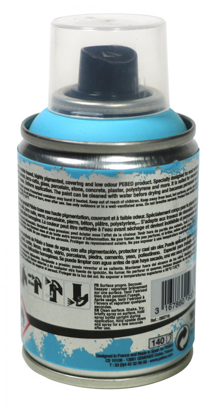 PEBEO Decospray Mat 100 Ml Bleu Ciel