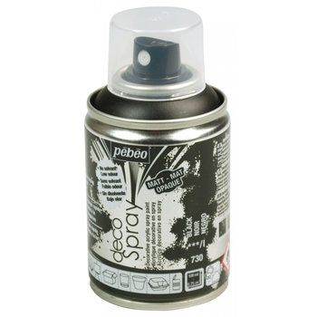 PEBEO Spray paint can DECOSPRAY 100ML Black