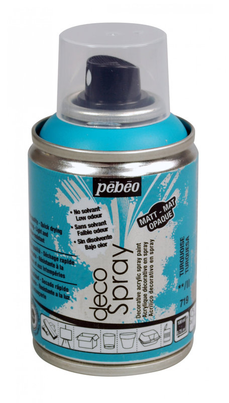 PEBEO Decospray Mat 100 Ml Turquoise