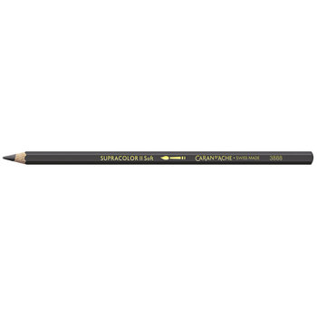 CARAN D'ACHE Crayon aquarellable Supracolor® Soft Anthracite