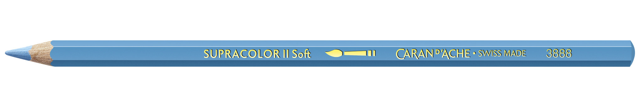 CARAN D'ACHE Crayon aquarellable Supracolor® Soft Bleu pastel