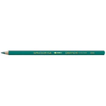 CARAN D'ACHE Crayon aquarellable Supracolor® Soft Bleu verdâtre