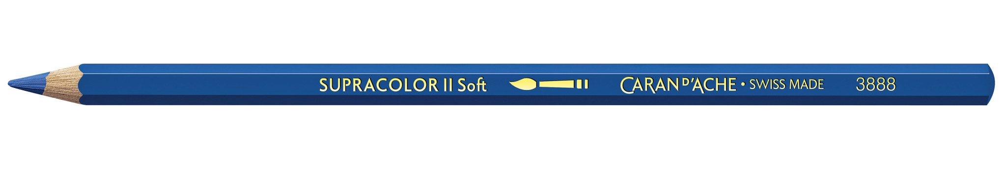 CARAN D'ACHE Crayon aquarellable Supracolor® Soft Bleu