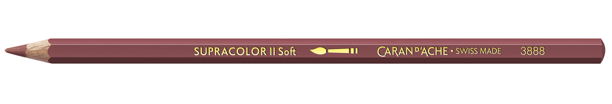 CARAN D'ACHE Crayon aquarellable Supracolor® Soft Bordeaux