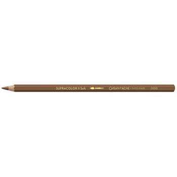 CARAN D'ACHE Crayon aquarellable Supracolor® Soft Brun chataigne