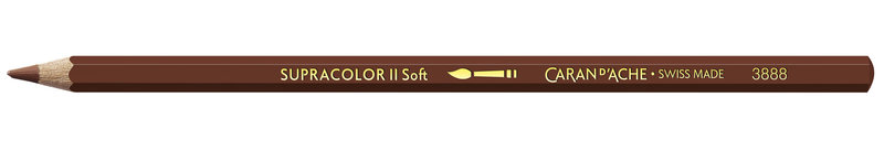 CARAN D'ACHE Supracolor® Soft Brown watercolor pencil