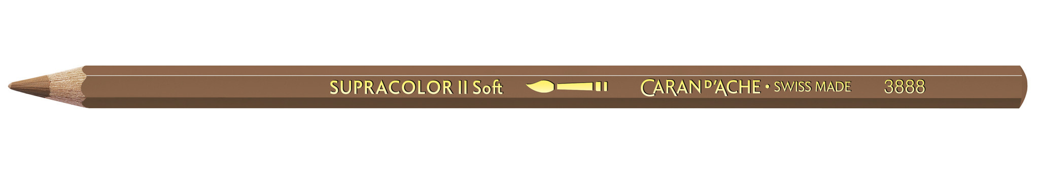 CARAN D'ACHE Crayon aquarellable Supracolor® Soft Cannelle