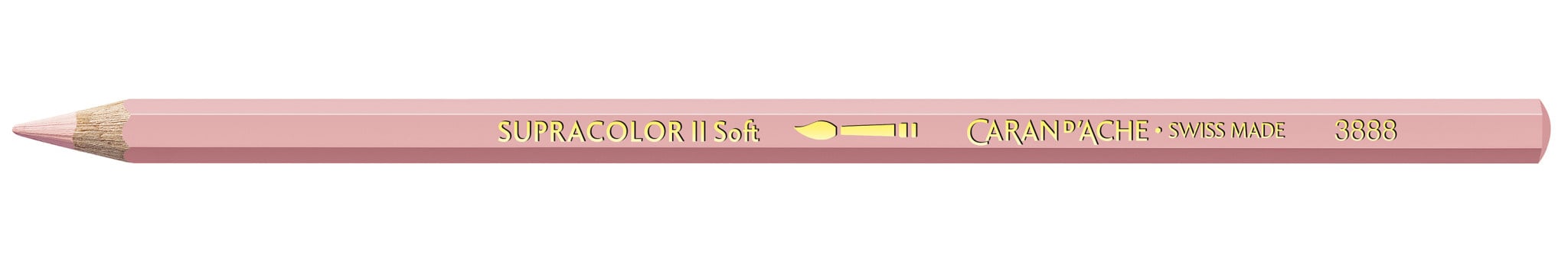 CARAN D'ACHE Crayon aquarellable Supracolor® Soft Granit rose