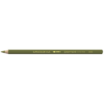 CARAN D'ACHE Crayon aquarellable Supracolor® Soft Olive foncé