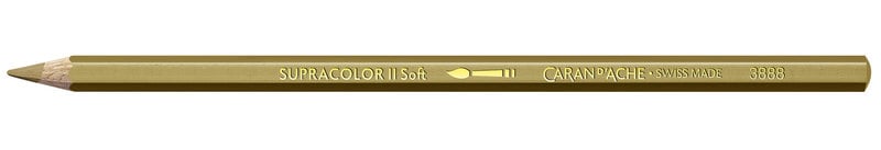 CARAN D'ACHE Supracolor® Soft Gold watercolor pencil