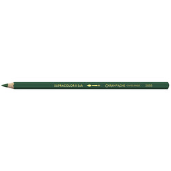 CARAN D'ACHE Crayon aquarellable Supracolor® Soft Vert foncé