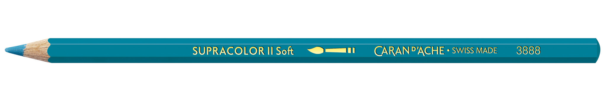 CARAN D'ACHE Crayon aquarellable Supracolor® Soft Bleu de Cobalt