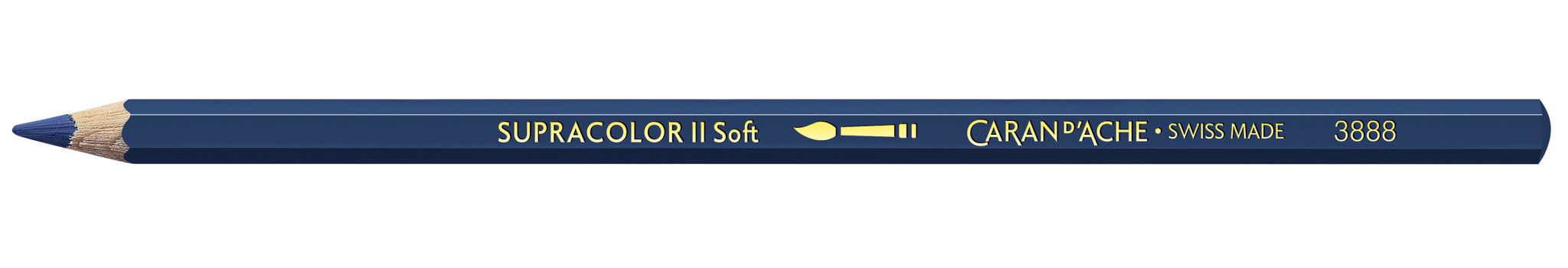 CARAN D'ACHE Crayon aquarellable Supracolor® Soft Bleu Prusse