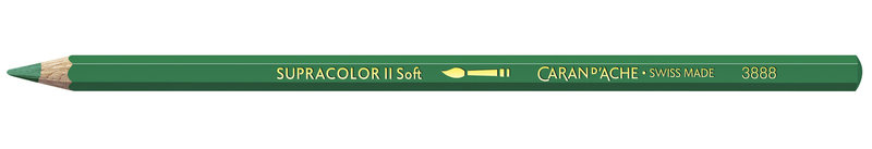 CARAN D'ACHE Supracolor® Soft Emerald watercolor pencil