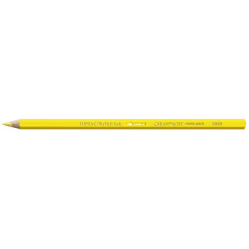 CARAN D'ACHE Crayon aquarellable Supracolor® Soft Jaune citron