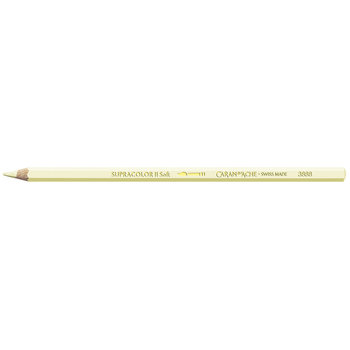 CARAN D'ACHE Crayon aquarellable Supracolor® Soft Jaune citron clair