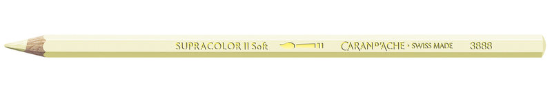 CARAN D'ACHE Crayon aquarellable Supracolor® Soft Jaune citron clair