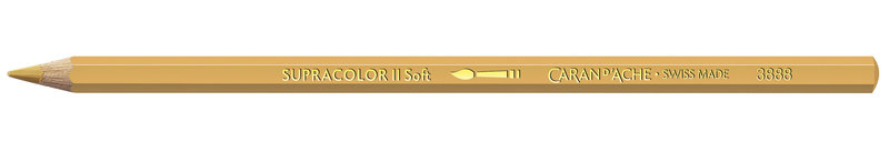 CARAN D'ACHE Crayon aquarellable Supracolor® Soft Ocre lumière