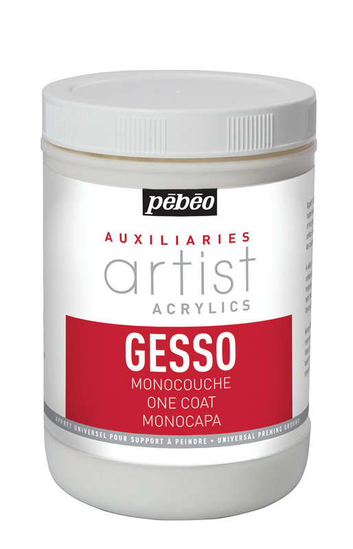 PEBEO Artist Acrylique Gesso - pot 1l