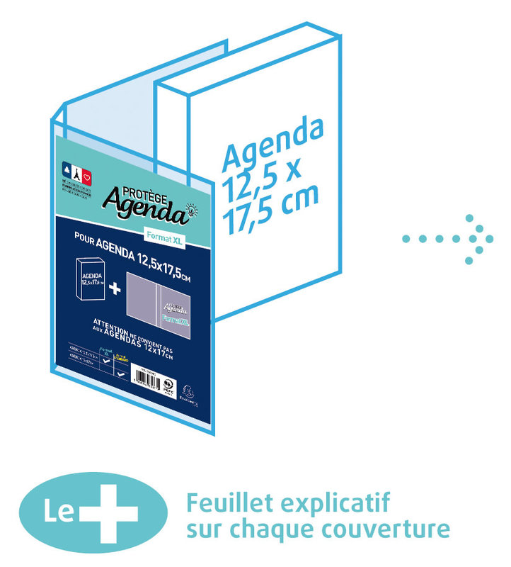 EXACOMPTA Protège-agenda XL