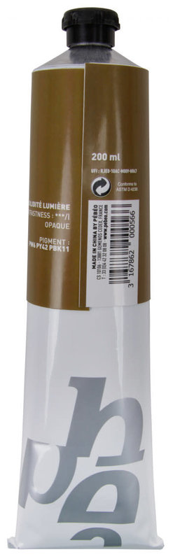 PEBEO Huile Fine Xl 200 Ml Jaune Cendré