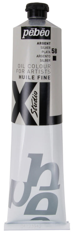 PEBEO Huile fine Studio XL 200 ml Argent