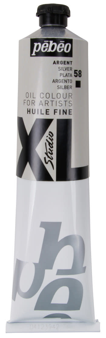PEBEO Huile Fine Xl 200 Ml Argent