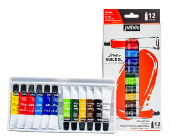 PEBEO Set Huile Fine Xl 12 Tubes x 12ml