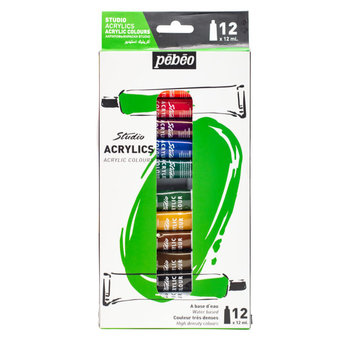 PEBEO Acrylique Studio Set 12 Tubes 12Ml