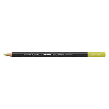 CARAN D'ACHE Museum Aquarelle crayon jaune olive