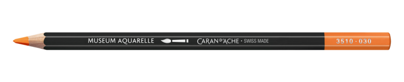 CARAN D'ACHE Museum Aquarelle crayon orange