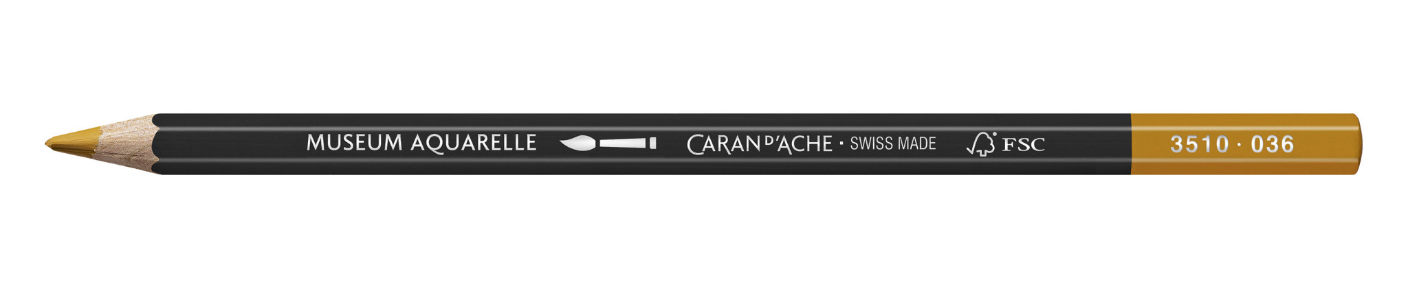 CARAN D'ACHE Museum Aquarelle crayon sienne naturelle