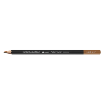 CARAN D'ACHE Museum Aquarelle crayon ocre brun