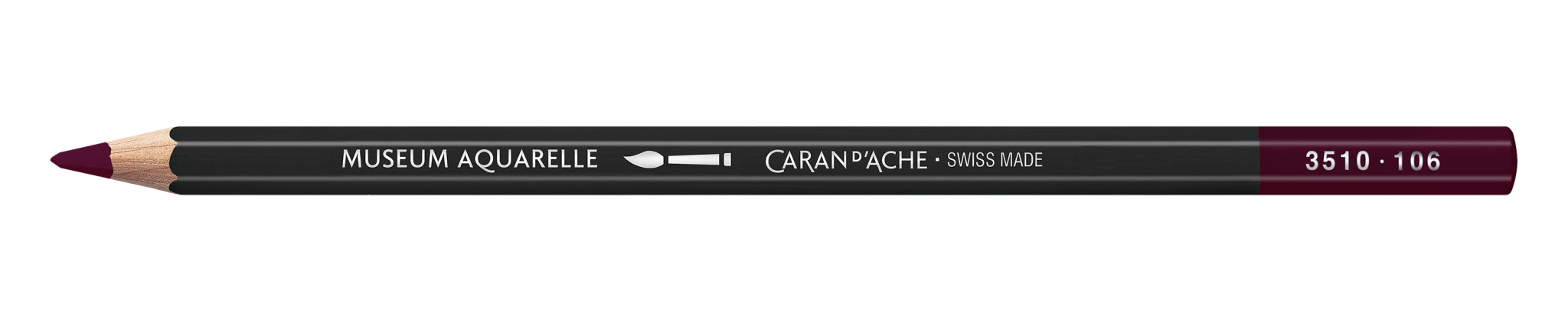 CARAN D'ACHE Museum Aquarelle crayon prune foncé