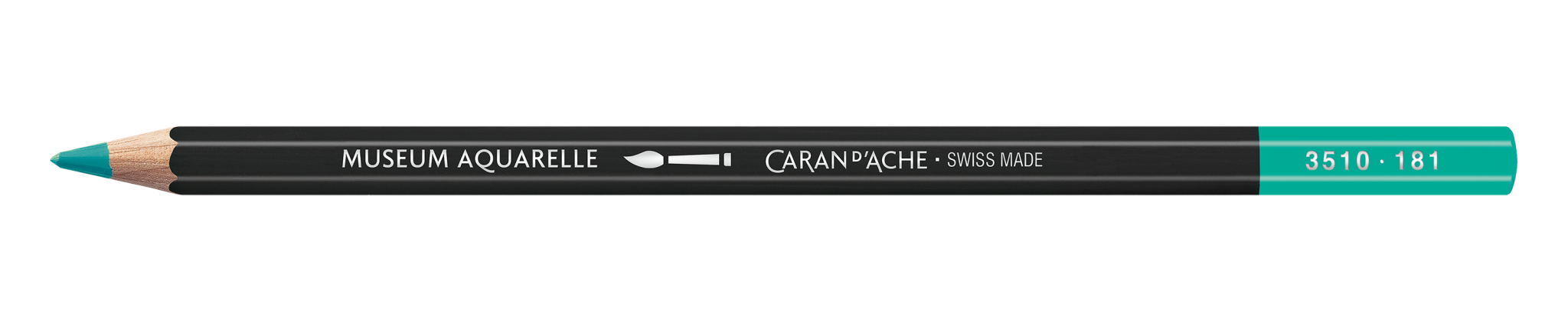 CARAN D'ACHE Museum Aquarelle crayon vert malachite clair