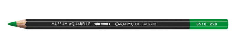 CARAN D'ACHE Museum Aquarelle crayon vert prairie