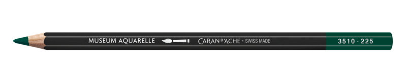 CARAN D'ACHE Museum Aquarelle crayon vert mousse