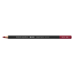 CARAN D'ACHE Museum Aquarelle crayon rouge pourpre