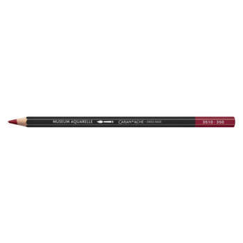 CARAN D'ACHE Museum Aquarelle crayon rouge pourpre