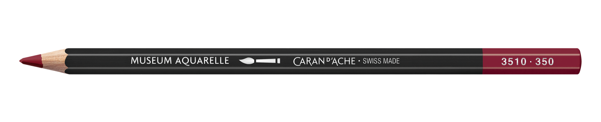 CARAN D'ACHE Museum Aquarelle crayon rouge pourpre