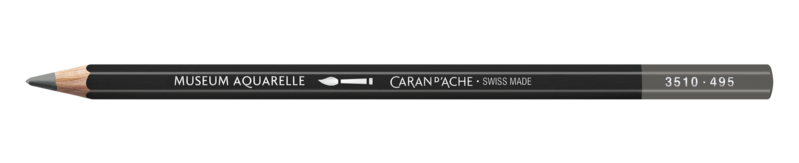 CARAN D'ACHE Museum Watercolor pencil slate gray