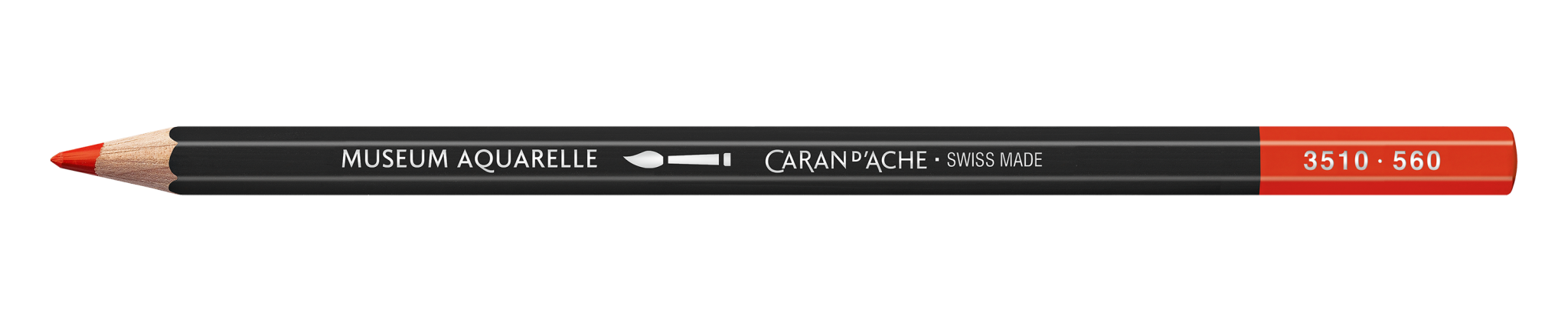 CARAN D'ACHE Museum Aquarelle crayon rouge de cadm. clair