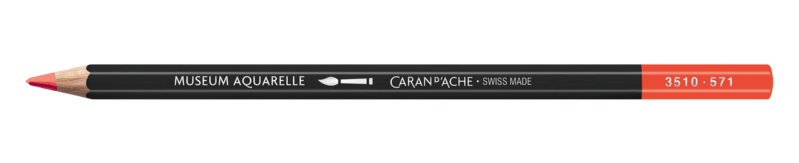 CARAN D'ACHE Museum Aquarelle crayon rose anthraquinone