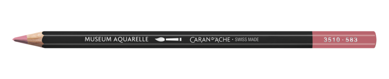 CARAN D'ACHE Museum Aquarelle crayon rose violine