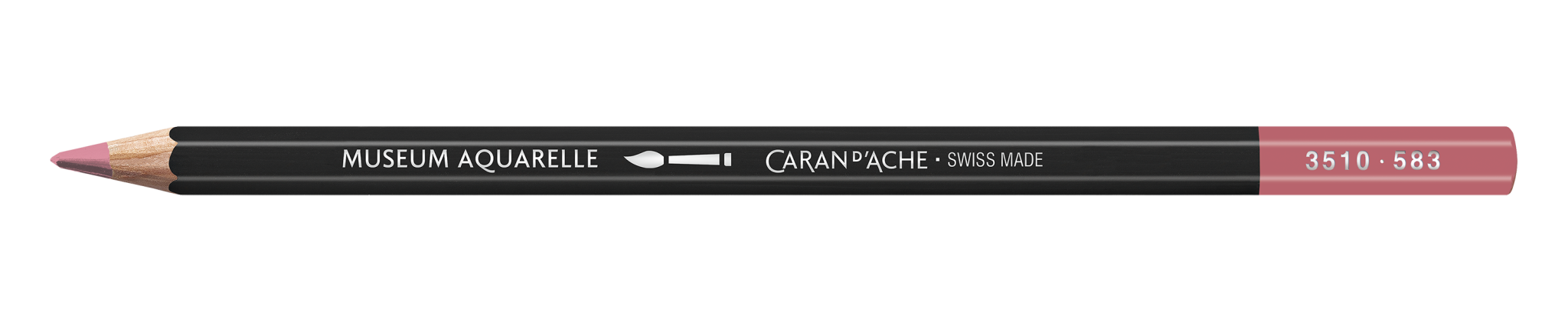 CARAN D'ACHE Museum Aquarelle crayon rose violine