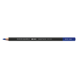 CARAN D'ACHE Museum Aquarelle crayon bleu outremer foncé
