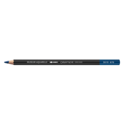 CARAN D'ACHE Museum Aquarelle crayon bleu permanent