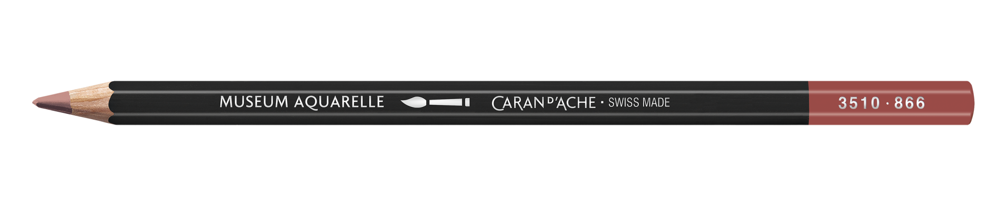 CARAN D'ACHE Museum Aquarelle crayon sienne brulée 50%