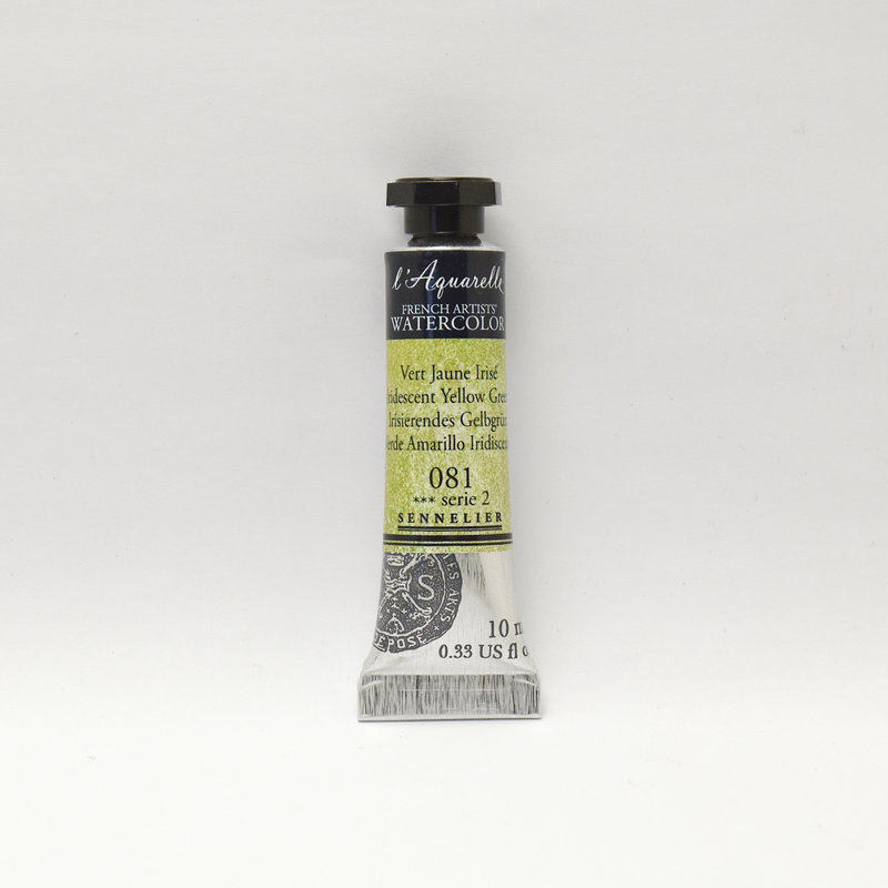 SENNELIER Watercolor Extra Fine Tube 10ml Green Yellow Iridescent S2